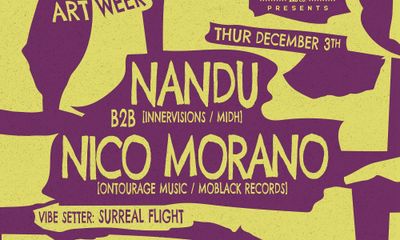 Do Not Sit on Art Week : Nandu b2b Nico Morano