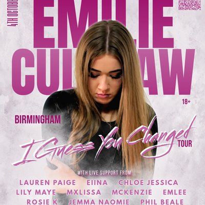 Big Condo Records Presents Emilie Culshaw IGYC Tour Birmingham