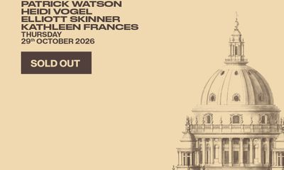 The Cinematic Orchestra at St. Paul's Cathedral [Sold Out]