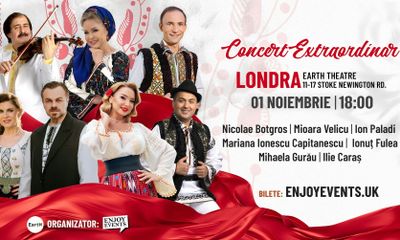 CONCERT EXTRAORDINAR | Nicolae Botgros, Mioara Velicu + more